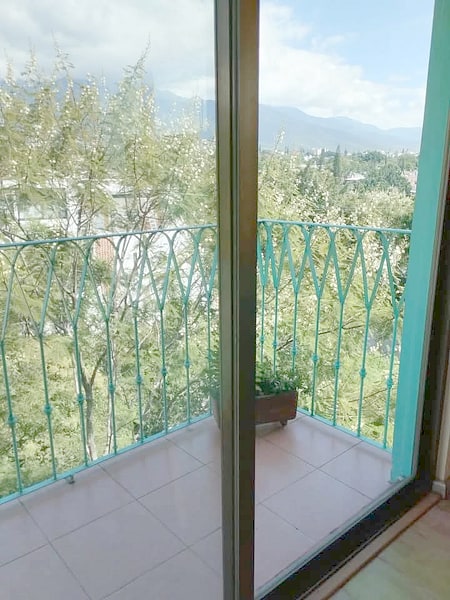 Terrace off the second floor bedrooms of a quiet walkable neighbourhood house for sale in Loma Linda, Oaxaca